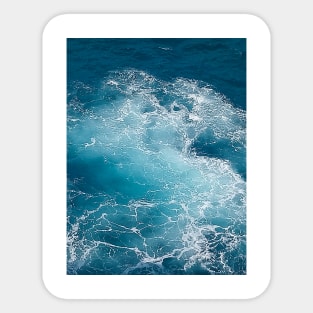 blue sea waves Sticker